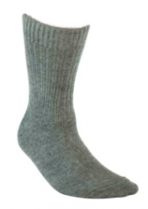 Grey Alpaca Socks